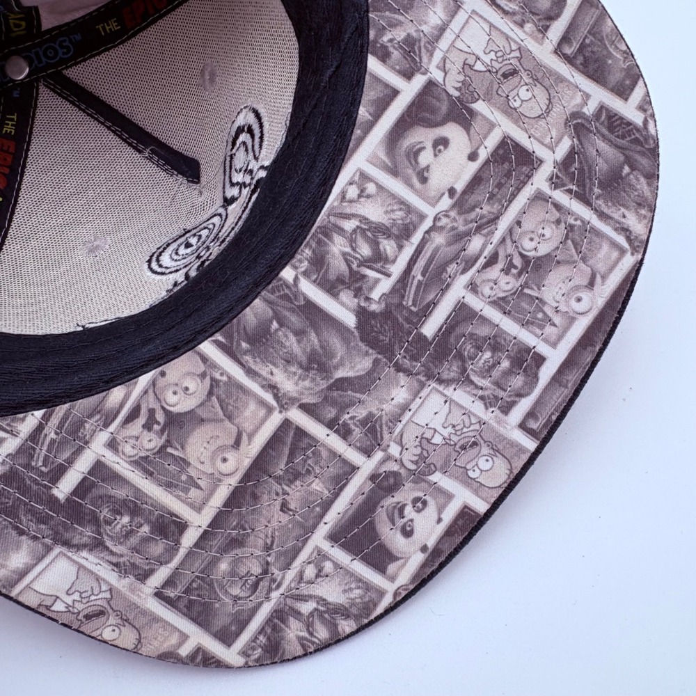 Universal Studios Theme Park Snapback Hat Matt Gr… - image 8